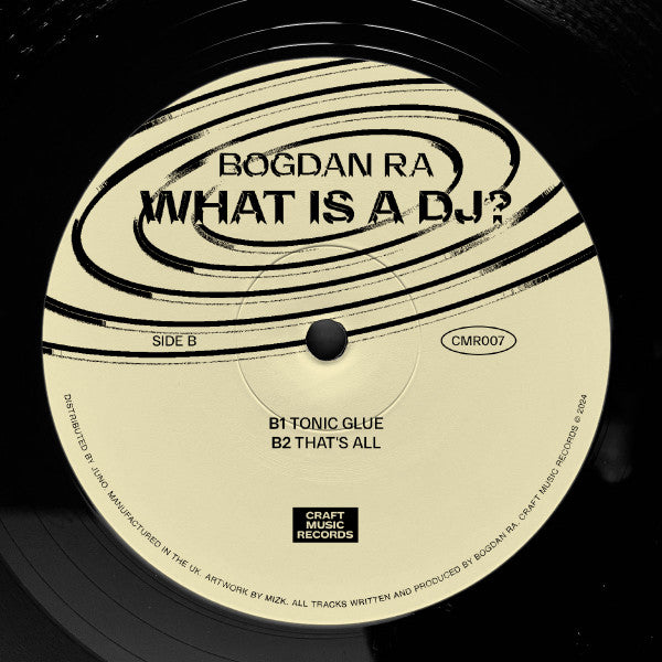 Bogdan Ra - What Is A DJ? — back sleeve