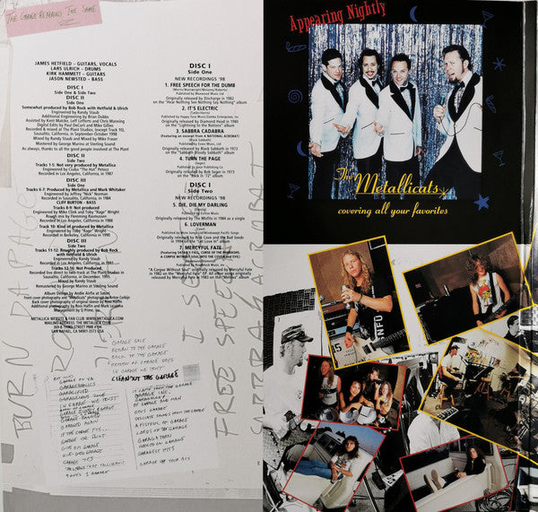 Metallica : Garage Inc. (LP, Album + 2xLP, Comp + Ltd, RE, Blu)