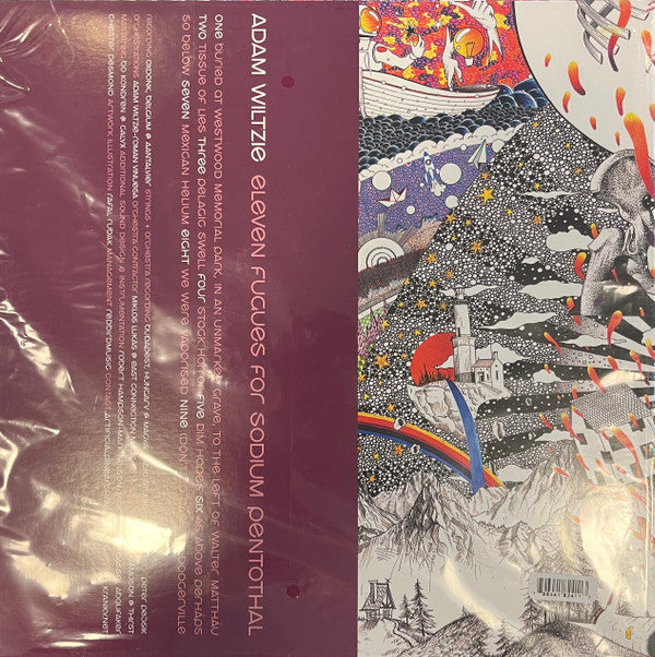 Adam Wiltzie : Eleven Fugues For Sodium Pentothal (LP, Album)
