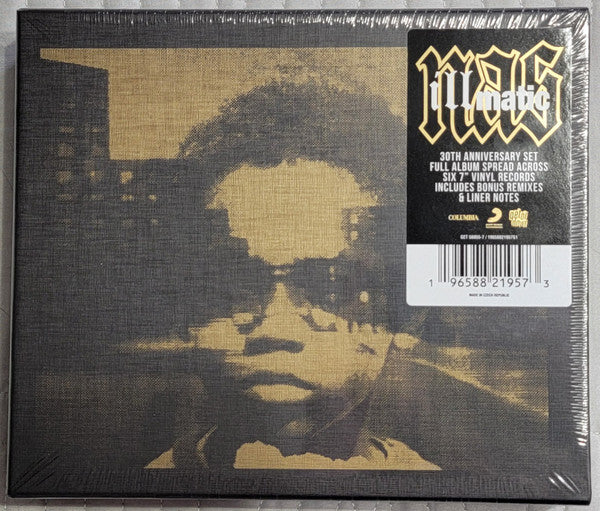 Nas : Illmatic (6x7", Album, 64- + Box, Ltd, 30t)