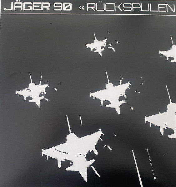 Jäger 90 : Rückspulen (LP, Album, Comp, Ltd, Whi)
