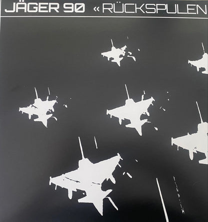 Jäger 90 : Rückspulen (LP, Album, Comp, Ltd, Whi)