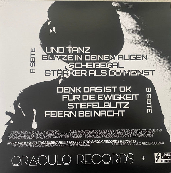 Jäger 90 : Rückspulen (LP, Album, Comp, Ltd, Whi)