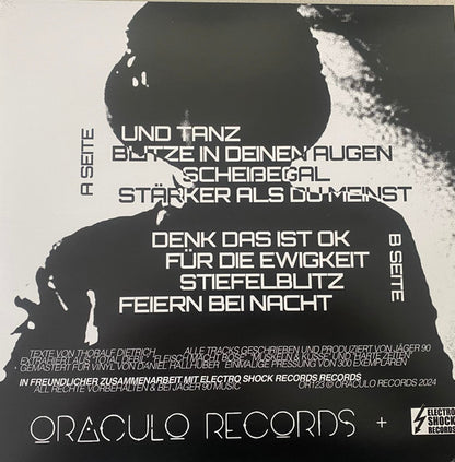 Jäger 90 : Rückspulen (LP, Album, Comp, Ltd, Whi)