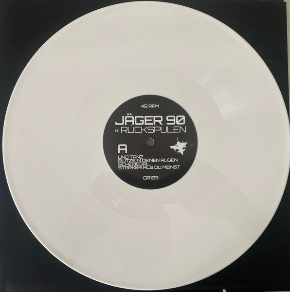 Jäger 90 : Rückspulen (LP, Album, Comp, Ltd, Whi)