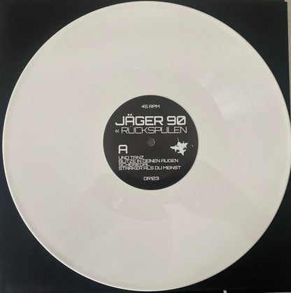 Jäger 90 : Rückspulen (LP, Album, Comp, Ltd, Whi)