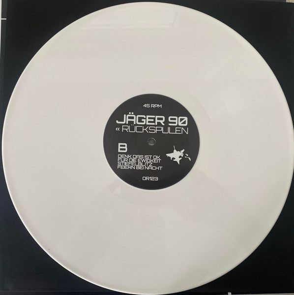 Jäger 90 : Rückspulen (LP, Album, Comp, Ltd, Whi)
