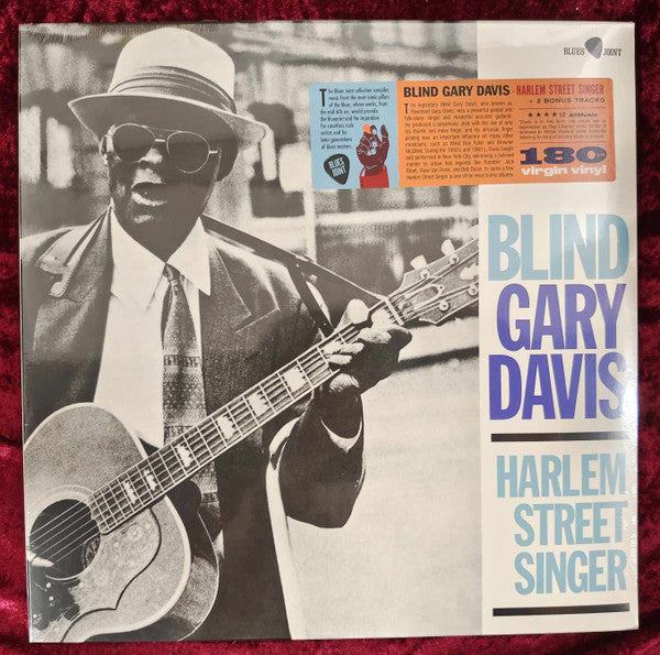 Blind Gary Davis - Harlem Street Singer — front sleeve