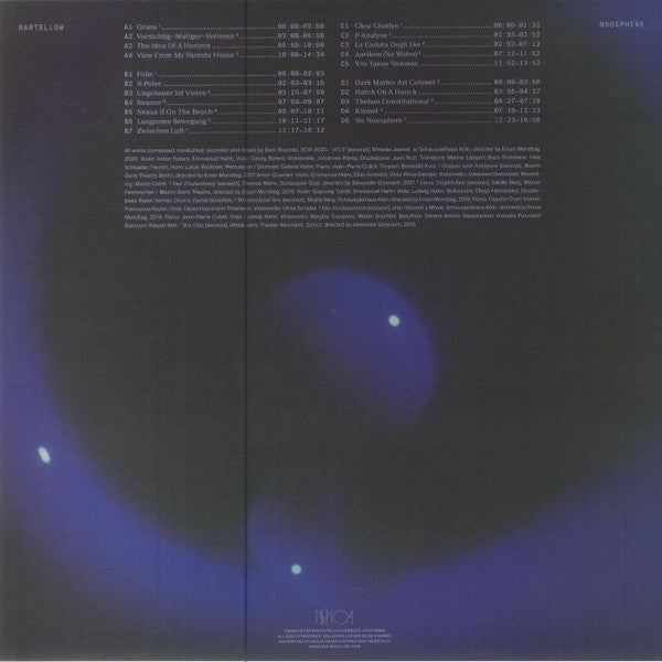 Bartellow - Noosphere — back sleeve