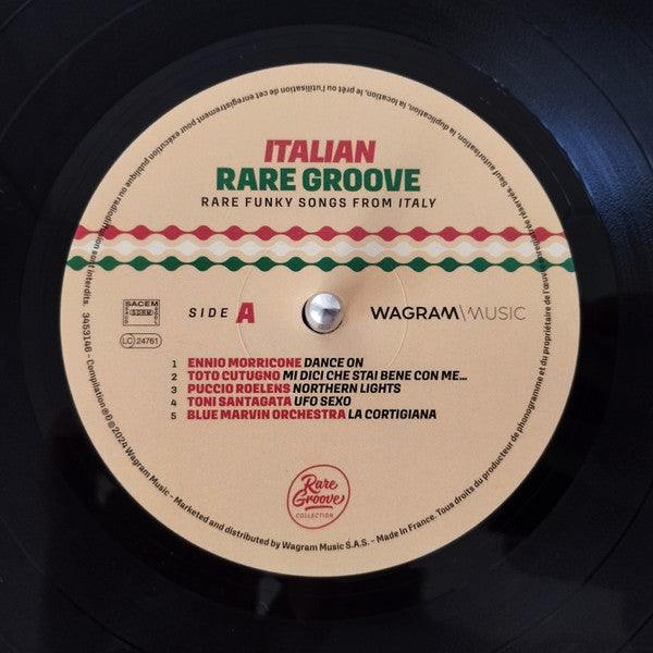 Various : Italian Rare Groove (Rare Funky Songs From Italy) (2xLP, Comp)