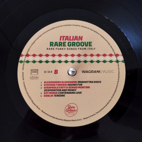 Various : Italian Rare Groove (Rare Funky Songs From Italy) (2xLP, Comp)