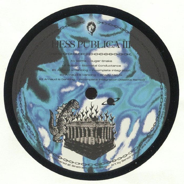 Solma / Arnaud Is Dancing : Hess Publica 3 (12", EP)