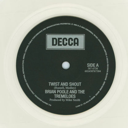 Brian Poole & The Tremeloes : Twist And Shout (7", RSD, Single, Ltd, Cle)