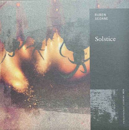 Rubén Seoane : Solstice (12", EP, Ltd, Ora)