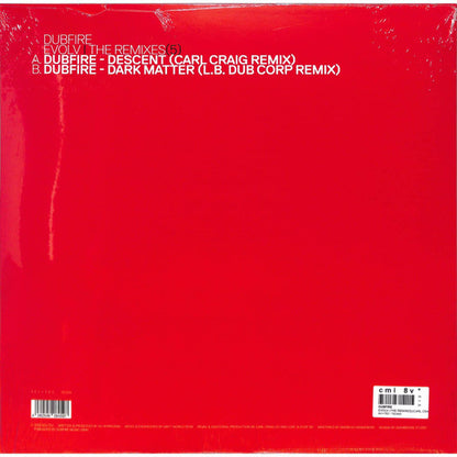 Dubfire : EVOLV | The Remixes (5) (12", Red)