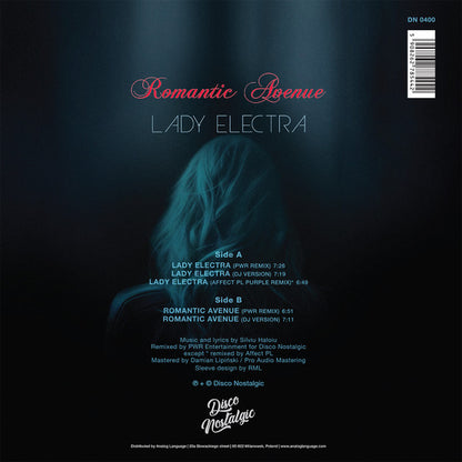 Romantic Avenue : Lady Electra (12", Ltd, Tra)