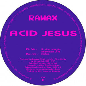 Acid Jesus - Radium — front sleeve