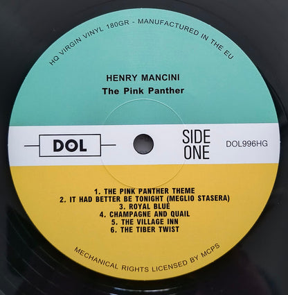Henry Mancini : The Pink Panther (Music From The Film Score) (LP, Album, Dlx, RE, RP, 180)