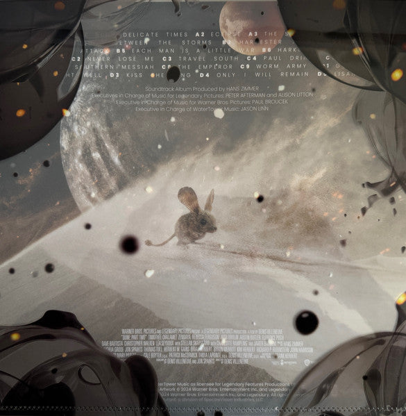 Hans Zimmer - Dune: Part Two (Original Motion Picture Soundtrack) — back sleeve