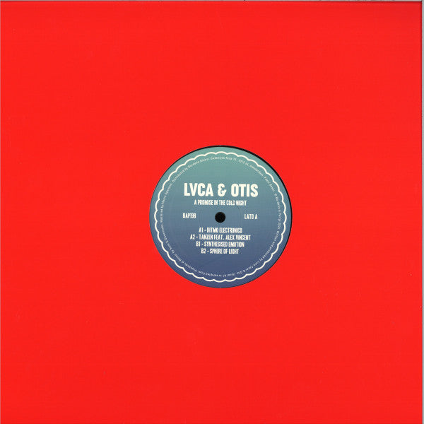 LVCA & Otis  - A Promise In The Cold Night — front sleeve