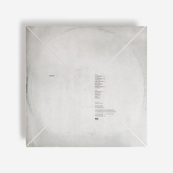 Dome - Dome 2 — back sleeve