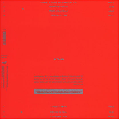 Mischa Blanos : Titans (LP, Album, Ltd, Ora)