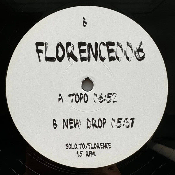 Unknown Artist : Topo / New Drop (12", RE, RM)