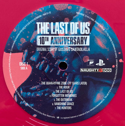 Gustavo Santaolalla : The Last Of Us (10th Anniversary) (2xLP, Album, Red + 2xLP, Album, Blu + Box, Comp, L)