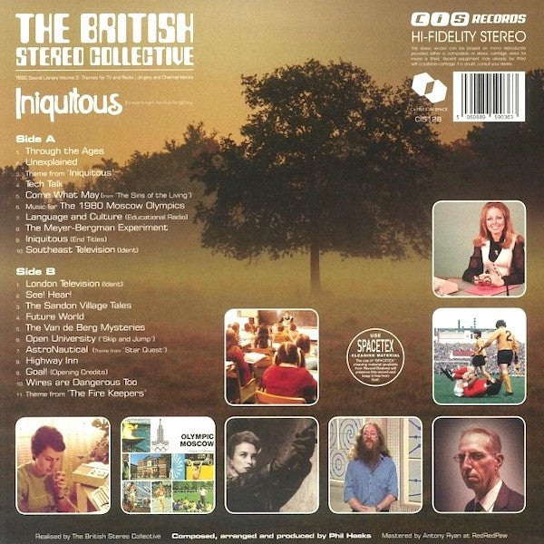 The British Stereo Collective : Iniquitous (LP, Gre)