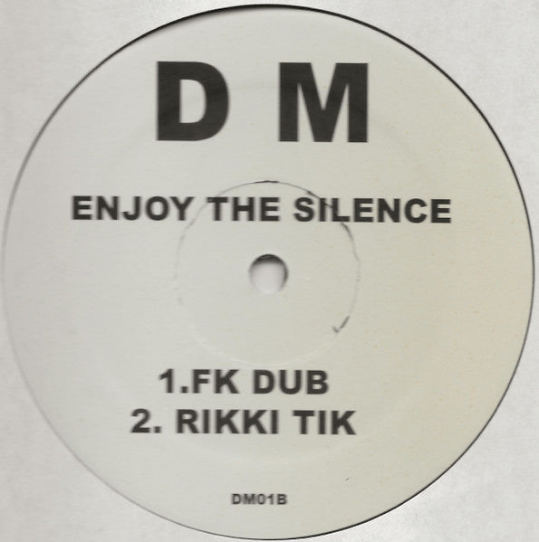 D M* : Enjoy The Silence (12", RP, Unofficial)