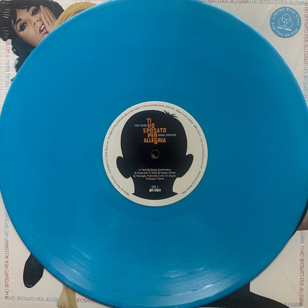 Piero Piccioni : Ti Ho Sposato Per Allegria (LP, Ltd, RE, RM, Blu)