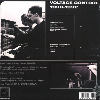 Voltage Control : Voltage Control 1990 - 1992 (LP, Comp, Ltd, Num, RM, Ora)
