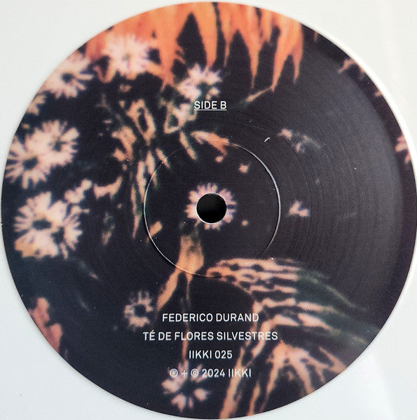 Federico Durand : Té De Flores Silvestres (LP, Album, Ltd, Num, Whi)