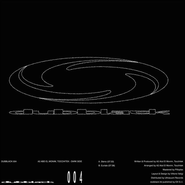Tocchitek, A2 Abd El Monim - Dark Side — back sleeve