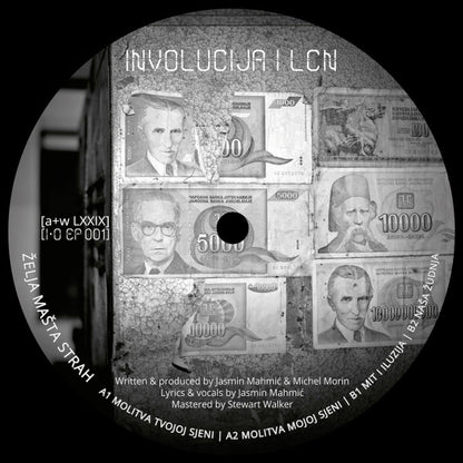 Involucija, Le Chocolat Noir : Želja Mašta Strah (12", EP + File, WAV)