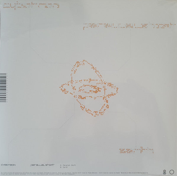 Cybotron - Parallel Shift — back sleeve
