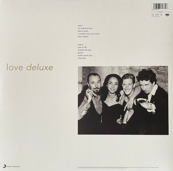 Sade - Love Deluxe — back sleeve