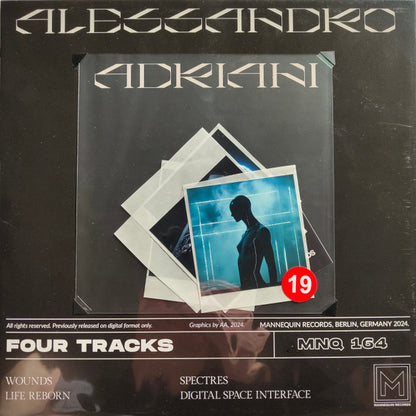 Alessandro Adriani - Four Tracks (12", Ltd, Cle) (Mint (M))