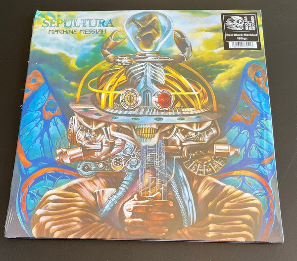 Sepultura : Machine Messiah (2xLP, Album, RE, Red)