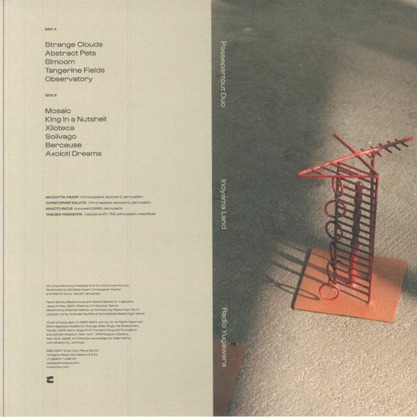 Passepartout Duo, Inoyama Land - Radio Yugawara — back sleeve