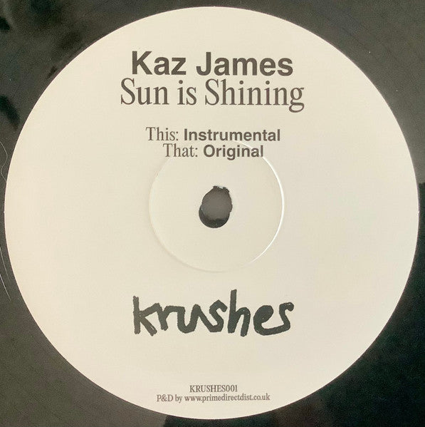 Kaz James : Sun is Shining (12")