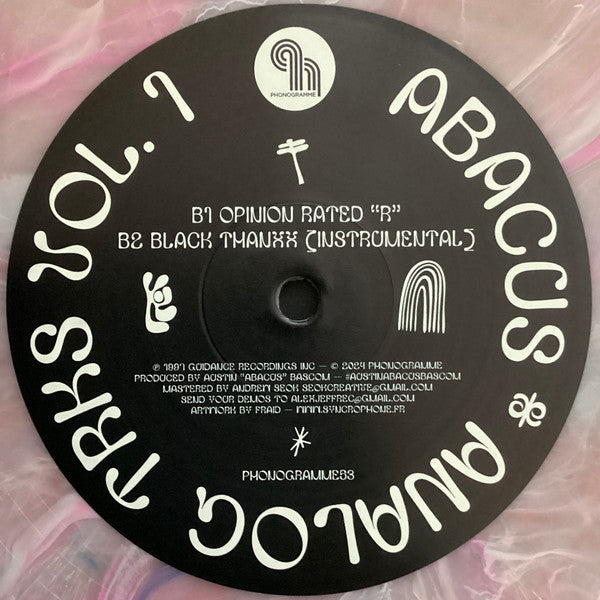 Abacus - Analog Trks Vol.1 — back sleeve