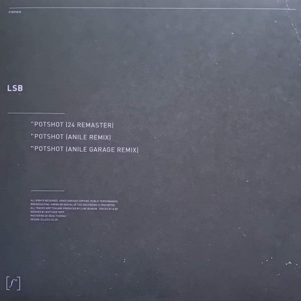 LSB  - Potshot — back sleeve