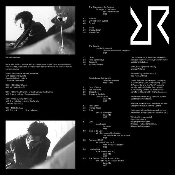 Strangler Of The Swamp, Bande Berne Crematoire - Eine Aufnahme Voller Widerlicher Verderbtheit — back sleeve