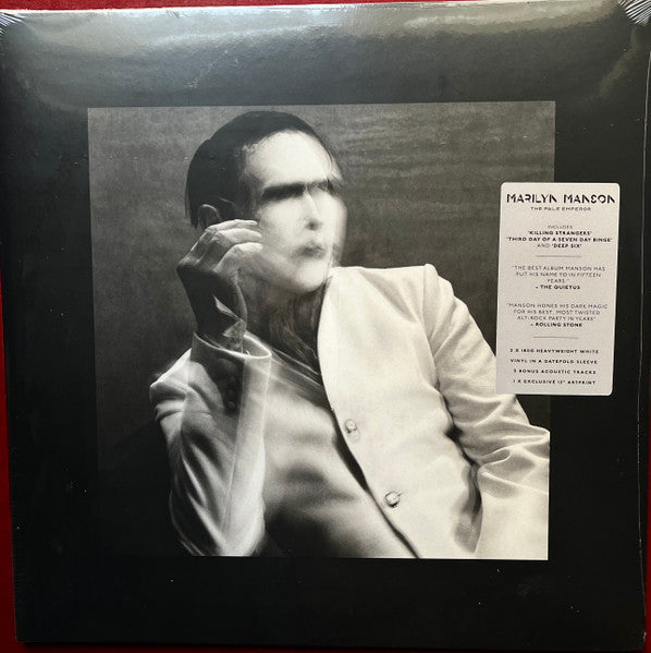 Marilyn Manson - The Pale Emperor — back sleeve