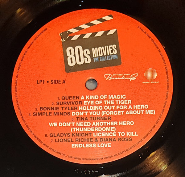 Various : 80s Movies The Collection  (2xLP, Comp)