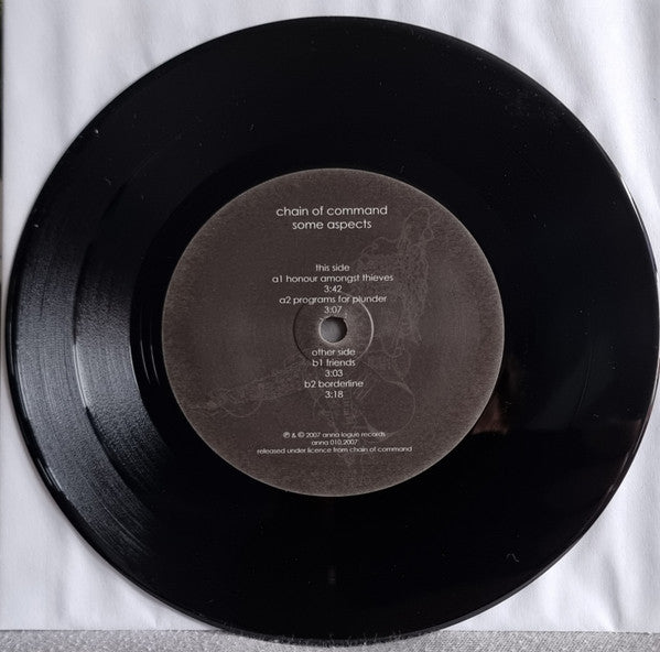 Chain Of Command : Some Aspects (7", Ltd, RE)