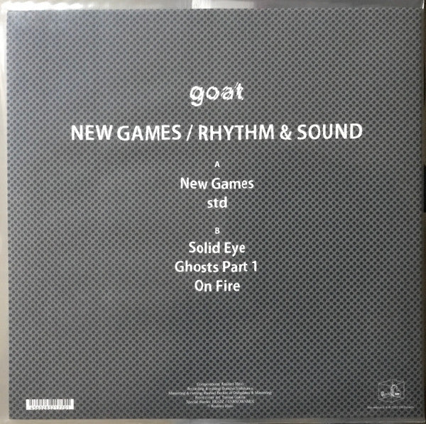 Goat  - New Games / Rhythm & Sound — back sleeve
