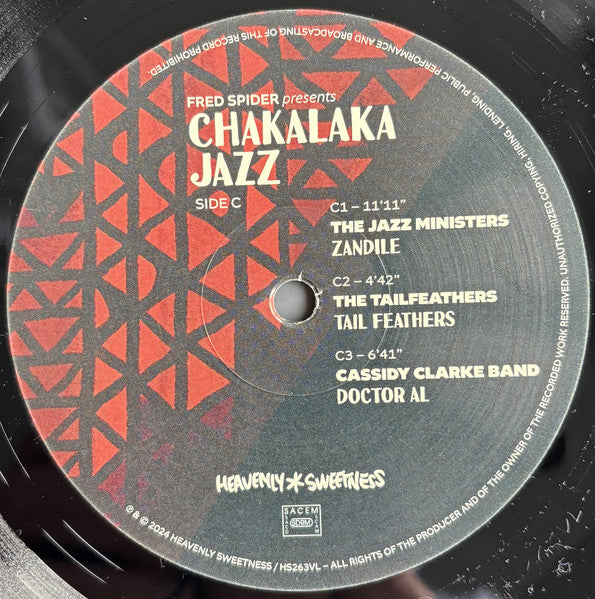 Fred Spider : Chakalaka Jazz (A Selection Of South African Gems) (2xLP, Comp, Gat)