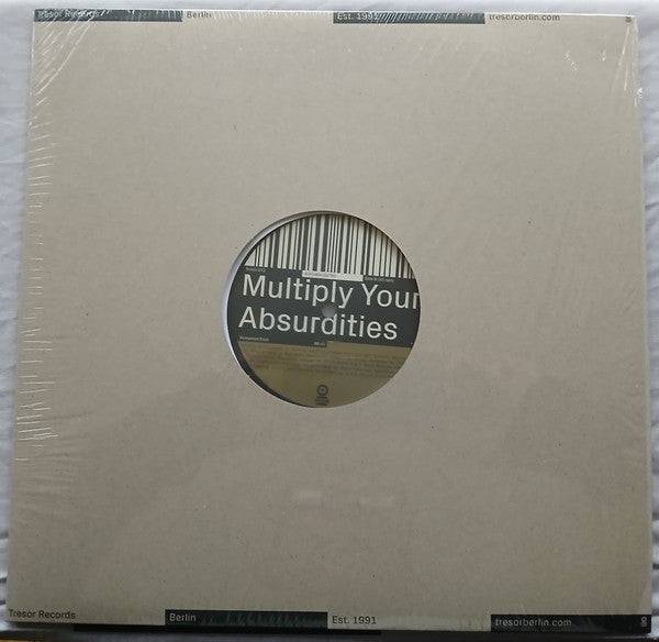 Helena Hauff - Multiply Your Absurdities — front sleeve